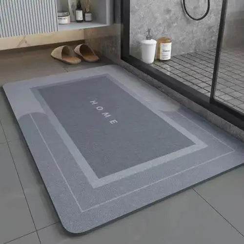 Bathroom Absorbent Floor Mat, Anti Slip Diatomaceous Mud Foot Mat, Quick Drying Toilet, Anti Fall Toilet Door Mat, Foot Mat - P12 Hub Europe
