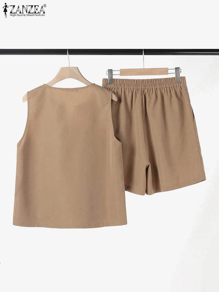 Summer Tank Shorts Set - P12 Hub Europe