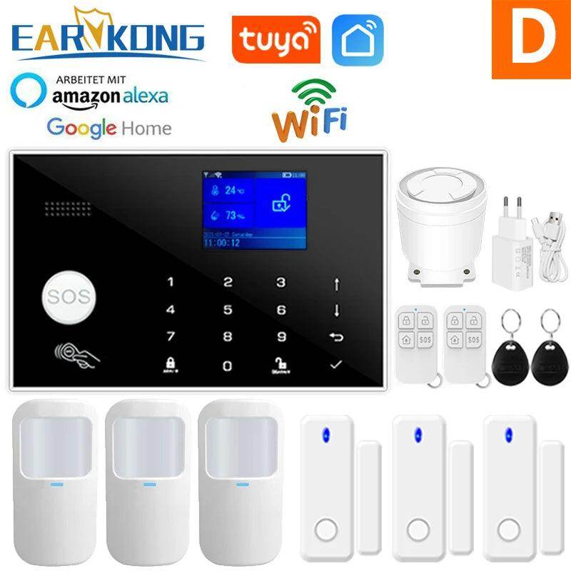 Alarm Smart Earykong WiFi GSM - P12 Hub Europe