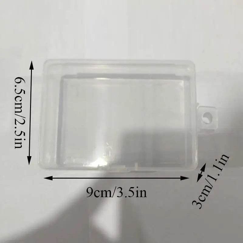 Mini Plastic Box Rectangular Box Translucent Box Packing Box Storage Box Dustproof Solid Strong Jewelry Storage Case Container - P12 Hub Europe