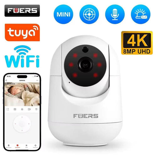 Baby Monitor 5MP WiFi 2-Way Audio, Tuya/Smart Life - P12 Hub Europe