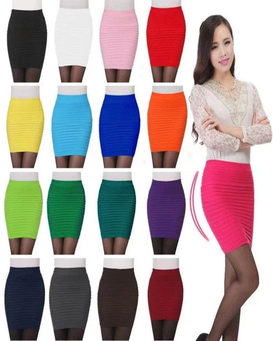 Women's Summer High Waist Mini Skirt - P12 Hub Europe
