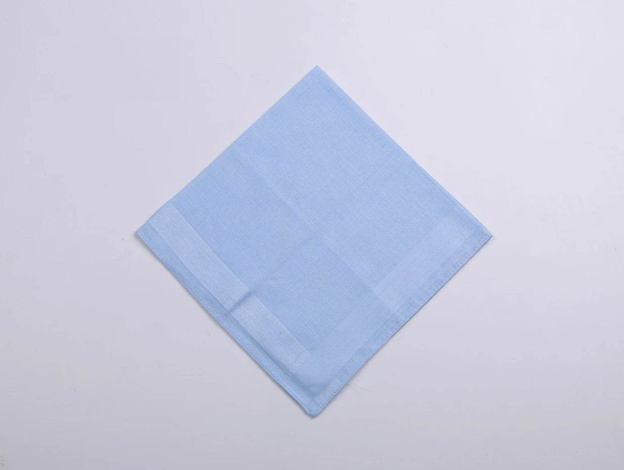 Cotton high-end solid color Handkerchief Park Mountain Road Cycling Camping Wiping Sweat Cleaning Portable Men's Pocket Towel - P12 Hub Europe