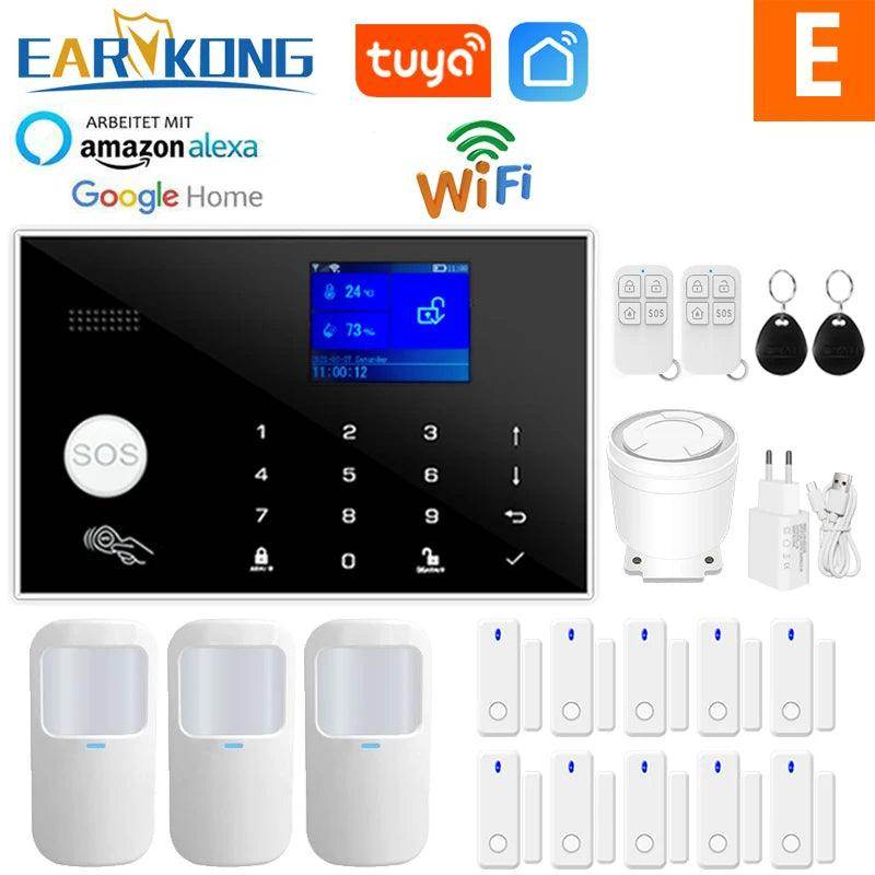 Alarm Smart Earykong WiFi GSM - P12 Hub Europe