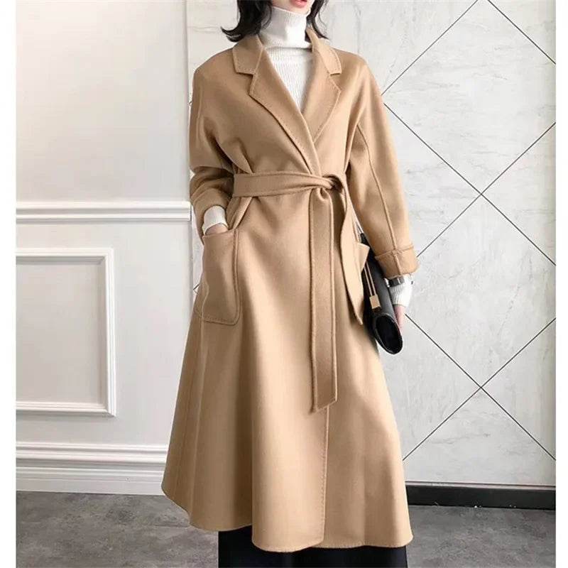 Luxury Cashmere Wool Coat - P12 Hub Europe
