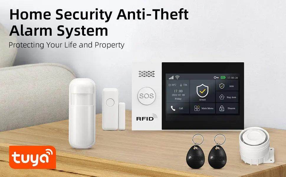Alarm Smart Tuya WiFi GSM 4G - P12 Hub Europe