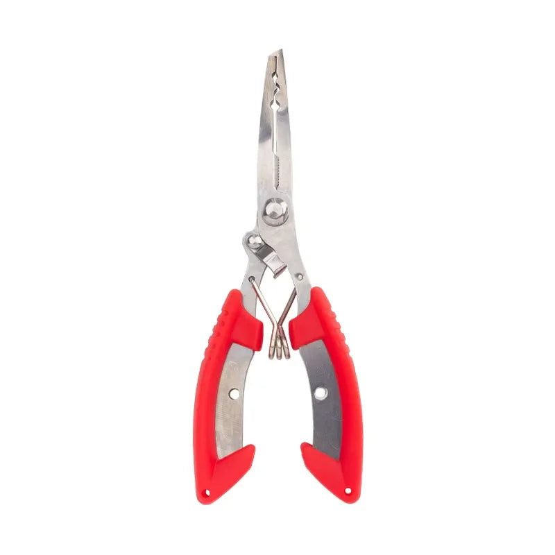 Multifunction Stainless Steel Fishing Pliers Tools Tackle Pliers Vise Knitting Flies Braid Scissors Set Fish Tongs Accessories