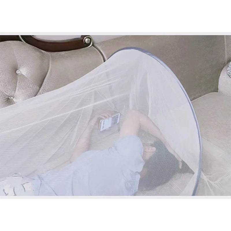 Portable mosquito nets with encrypted mesh and adjustable Mosquito nets Single dormitory camping No need to install foldable. - P12 Hub Europe