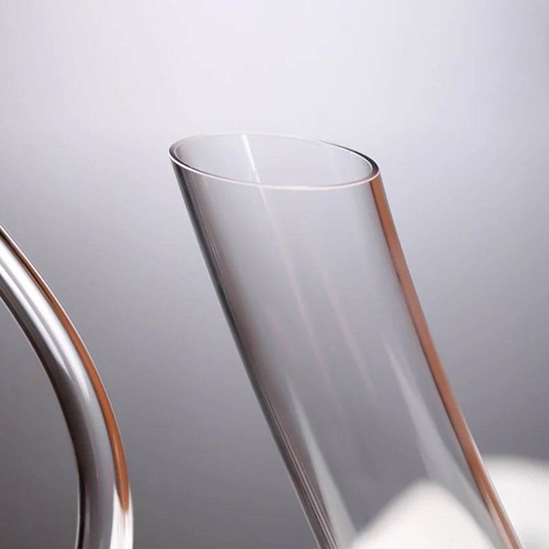 Crystal U-shaped Wine Decanter Gift Box Swan Decanter Creative Wine Separator - P12 Hub Europe