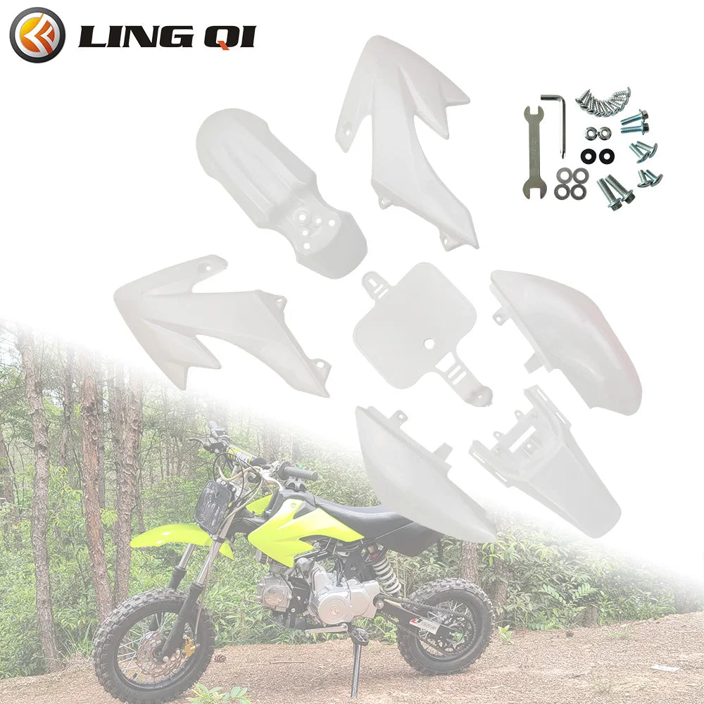 LINQ QI Plastic Fairing Body Kits Fit to CRF50 XR50, For CRF 50 Pit Dirt Motor Trail Bike 50cc 70cc 90cc 110cc 125cc 140