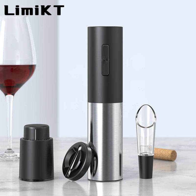 LimiKT Electric Wine Bottle Opener Electric Wine Bottle Opener Battery Wine Bottle Opener Tool Set - P12 Hub Europe