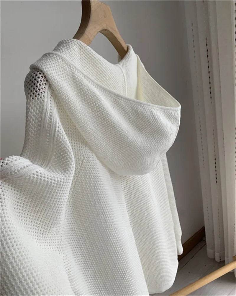 Lazy Style Hollow Out Knit Top - P12 Hub Europe
