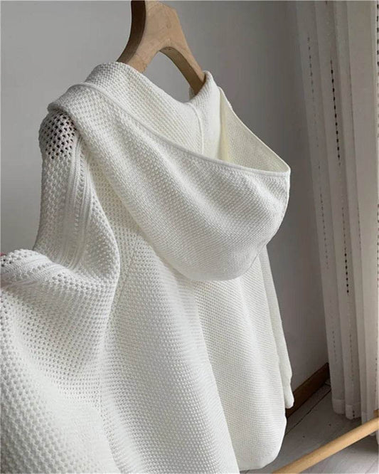 Lazy Style Hollow Out Knit Top - P12 Hub Europe