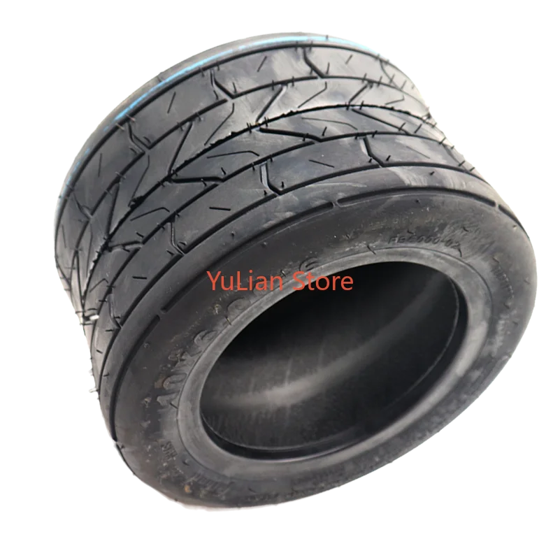 10 Inch Widened Tire 10x6.00-5.5 Motorcycle Vacuum Road Tire Tubeless Tire Wheel 10x6.00-6