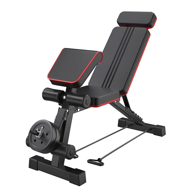 Dumbbell stool, bench press, sit-up aid, home indoor fitness chair
