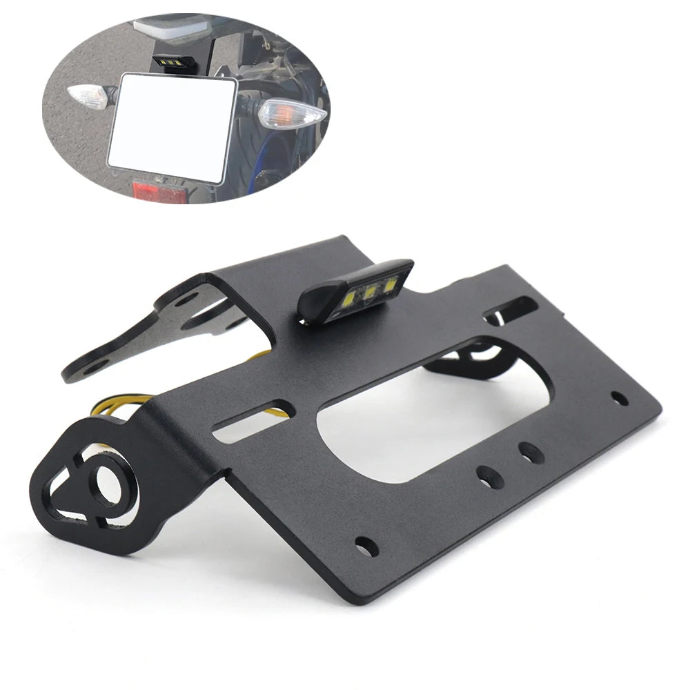 For YAMAHA MT125 MT-125 2020 2021 2022 2023 2024 2025 License Plate Holder Frame Motorcycle Tail Tidy Fender Eliminator Bracket