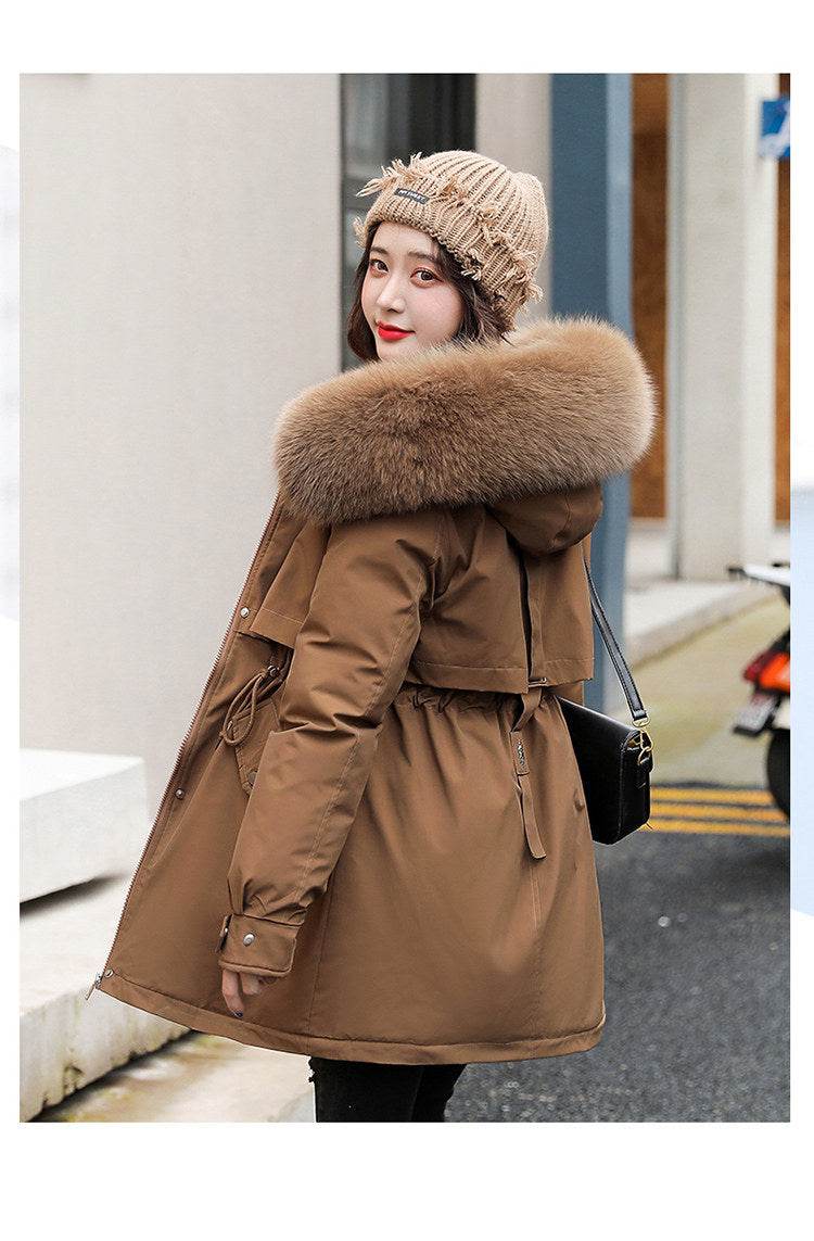 Slim Fur Collar Parka - P12 Hub Europe