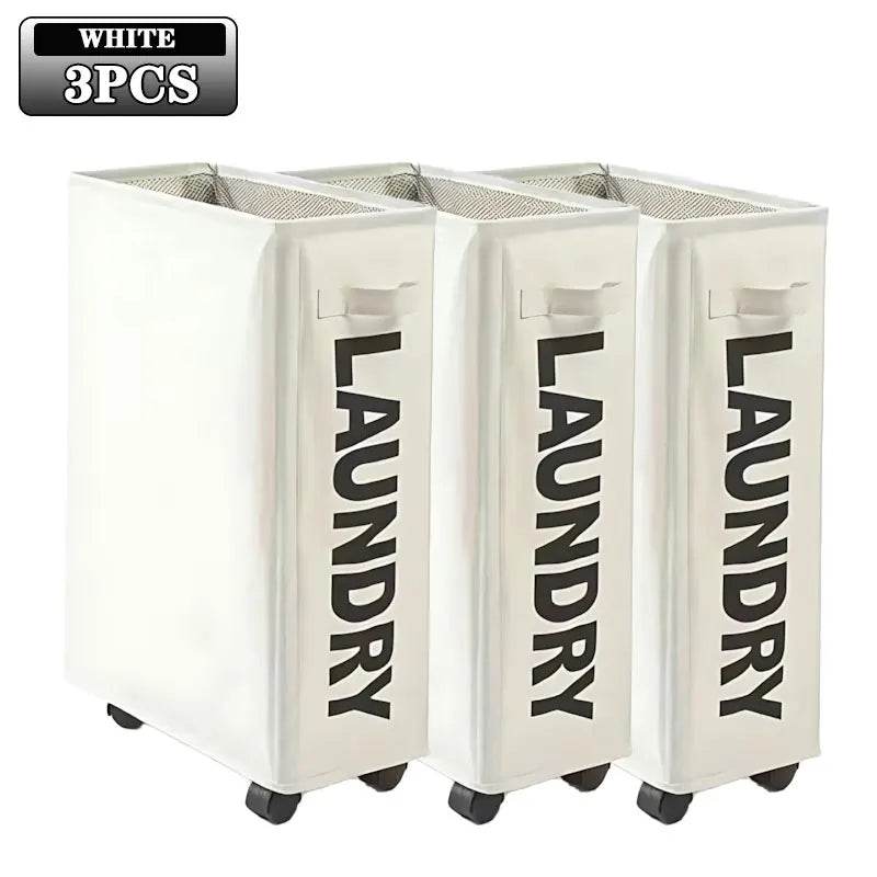 Rolling Foldable Laundry Basket - P12 Hub Europe