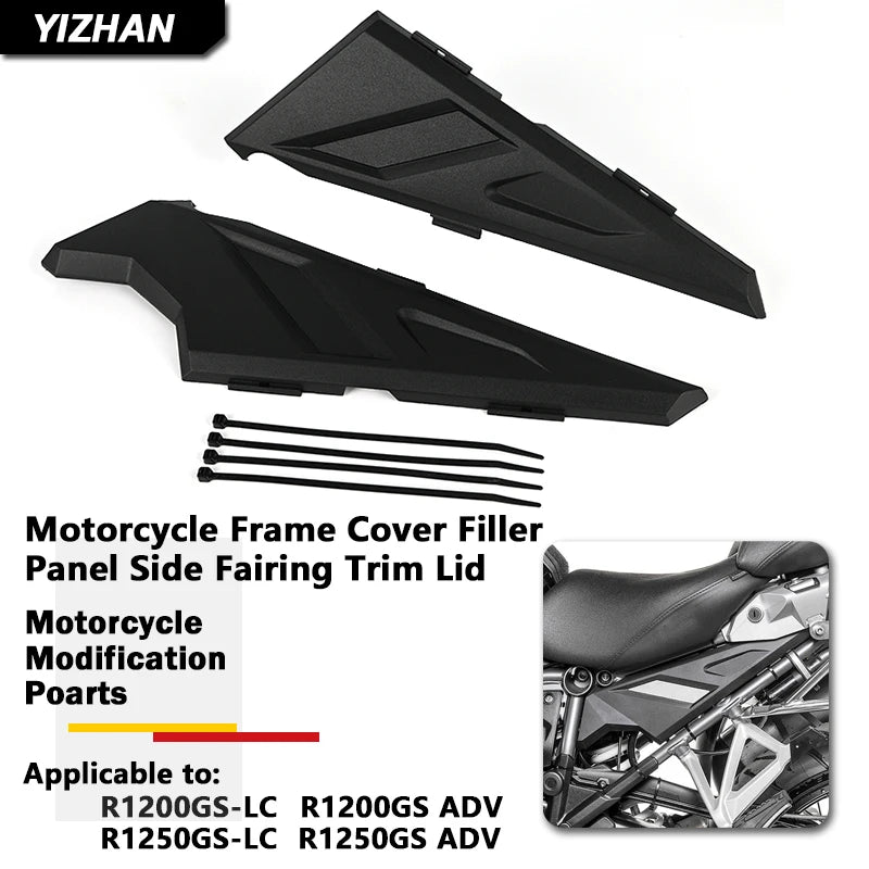 Motorcycle Frame Cover Filler Panel Side Fairing Trim Lid For BMW R1250GS Adventure R1200GS LC Adv R1250 HP R1200 GS 1250 1200