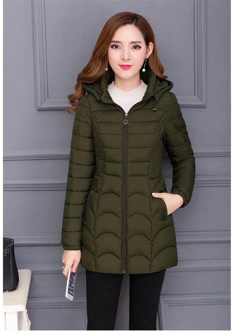 Warm Slim Mother's Parka - P12 Hub Europe