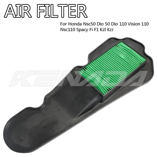 Air Filter For Honda Nsc50 Dio 50 Dio 110 Vision 110 Nsc110 Spacy Fi F1 Kzl Kzr