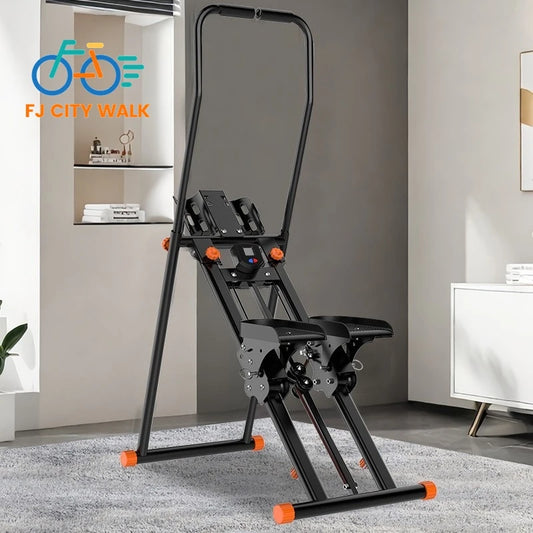 FJ Home Staircase Stepper Climbing Machine Home Indoor Climbing Staircase Machine Foldable Stepp Climbing Mountaineering Machine