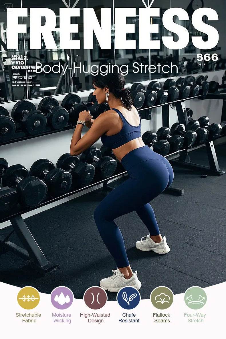 Summer High-Waisted Workout Leggings - P12 Hub Europe