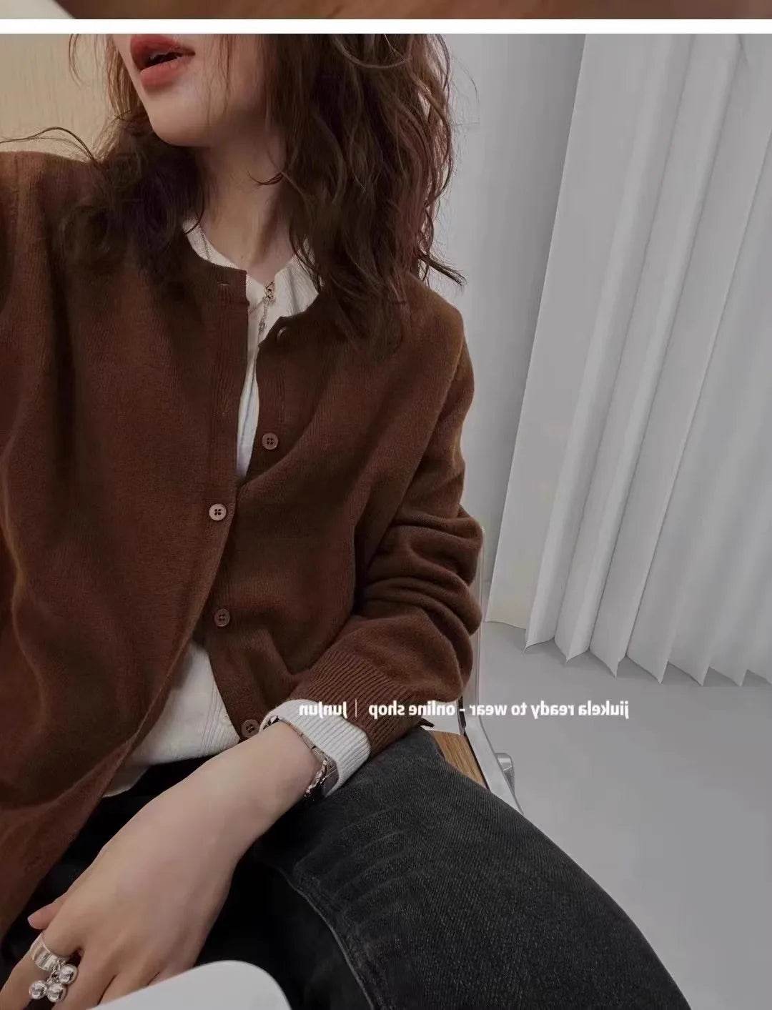 Cashmere Knit Cardigan - P12 Hub Europe