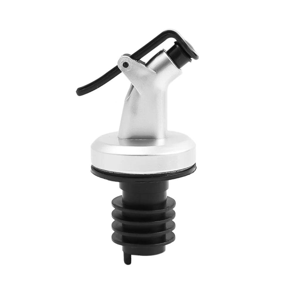 New Oil Bottle Stopper Rubber Lock Plug Seal Leak-proof Food Grade Plastic Nozzle Sprayer Liquor Dispenser Wine Pourer Barware - P12 Hub Europe
