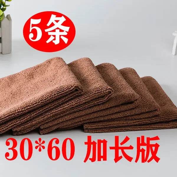 Brown Handkerchief Towels Women Home Thicker Retro New Fall Absorbent Soft Quick Dry Adult House-keeping Work Simple Wipe Hands - P12 Hub Europe