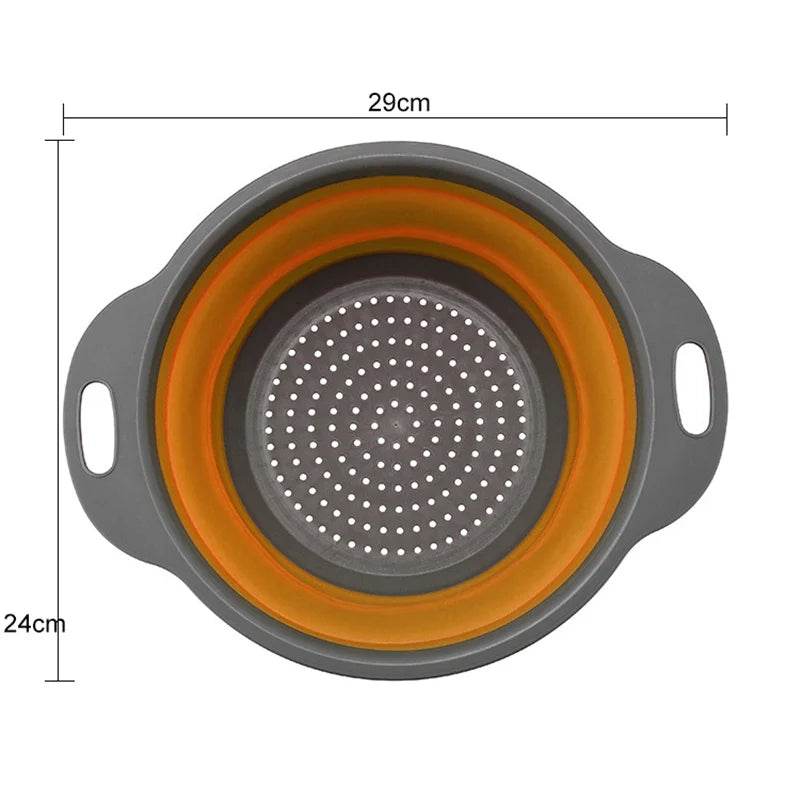 Folding Silicone Drain Basket - P12 Hub Europe
