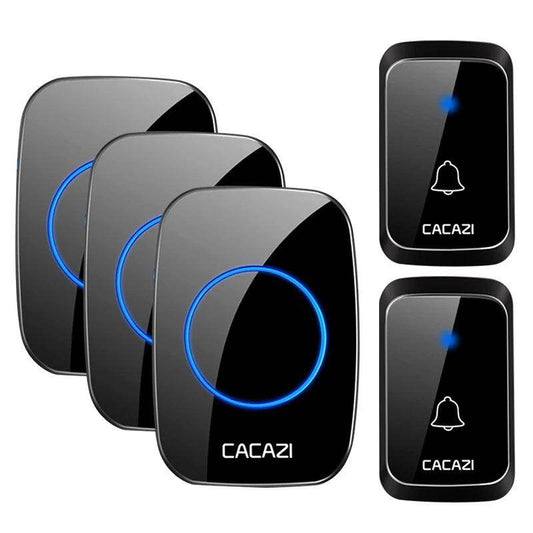 Doorbell Wireless | 300M, 36 Tunes, Battery Powered, No Plug-In - P12 Hub Europe