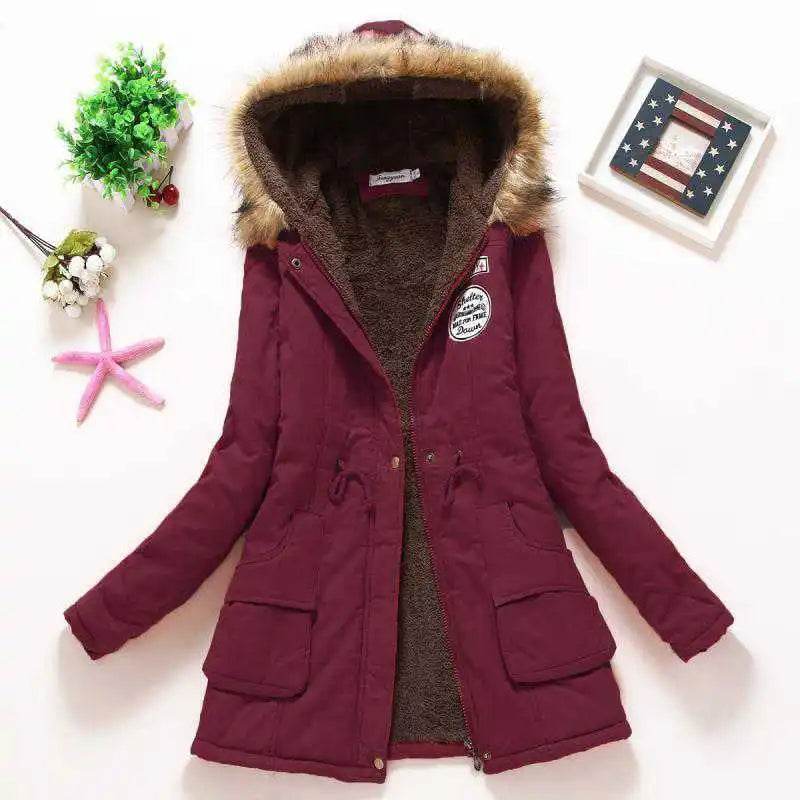 Slim Hooded Padded Parka - P12 Hub Europe