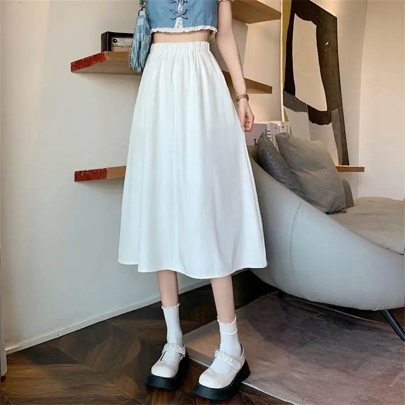 Women's Vintage Floral Midi Skirt - P12 Hub Europe
