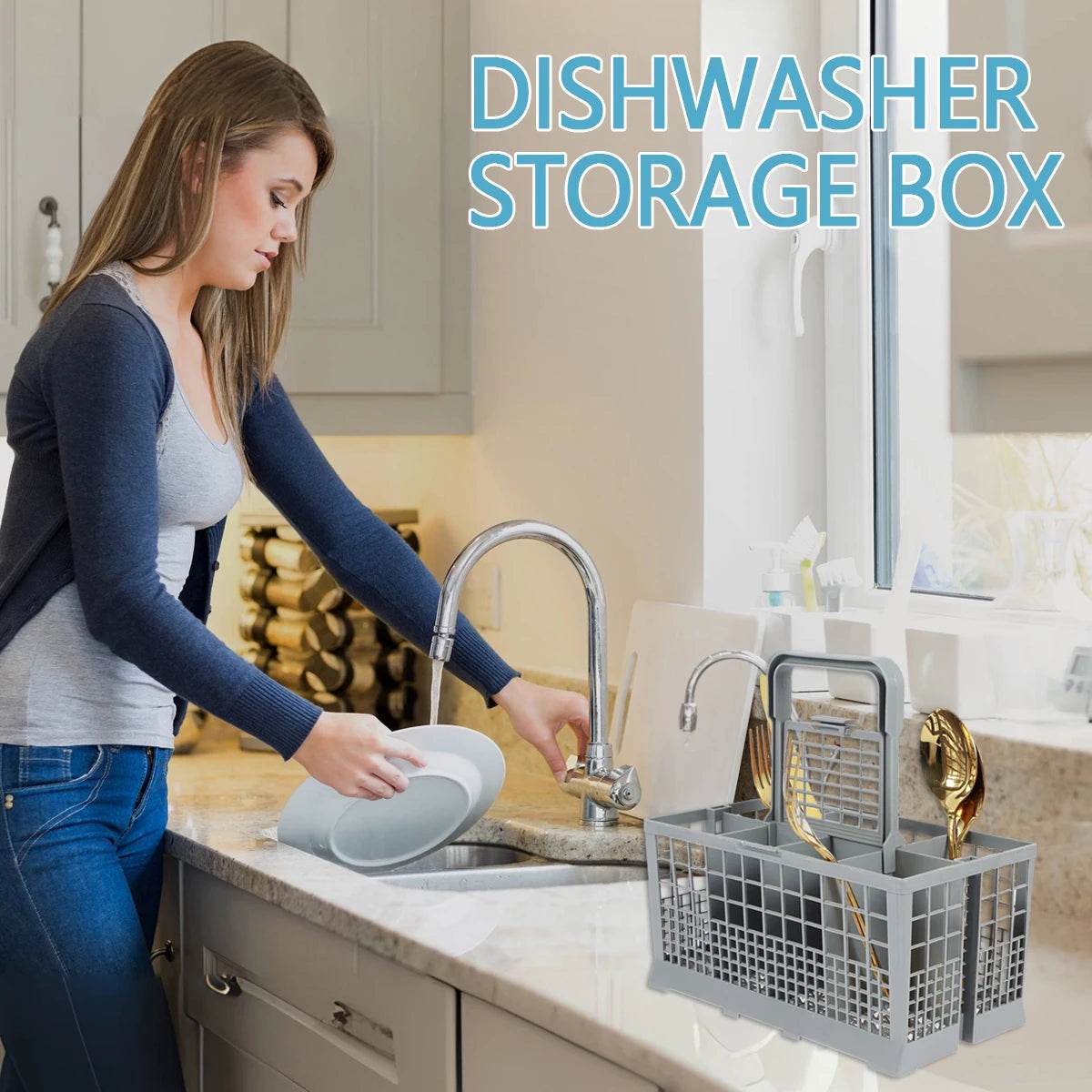 Universal Foldable Dishwasher Cutlery Basket - P12 Hub Europe