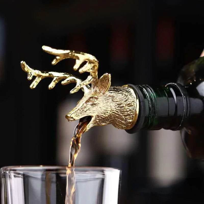 1pc Bottle Nozzle Pourer Oil/mouth with Bottle Stopper Cork Wine Bottle Red Dry Pot Plug Olive Dispenser - P12 Hub Europe