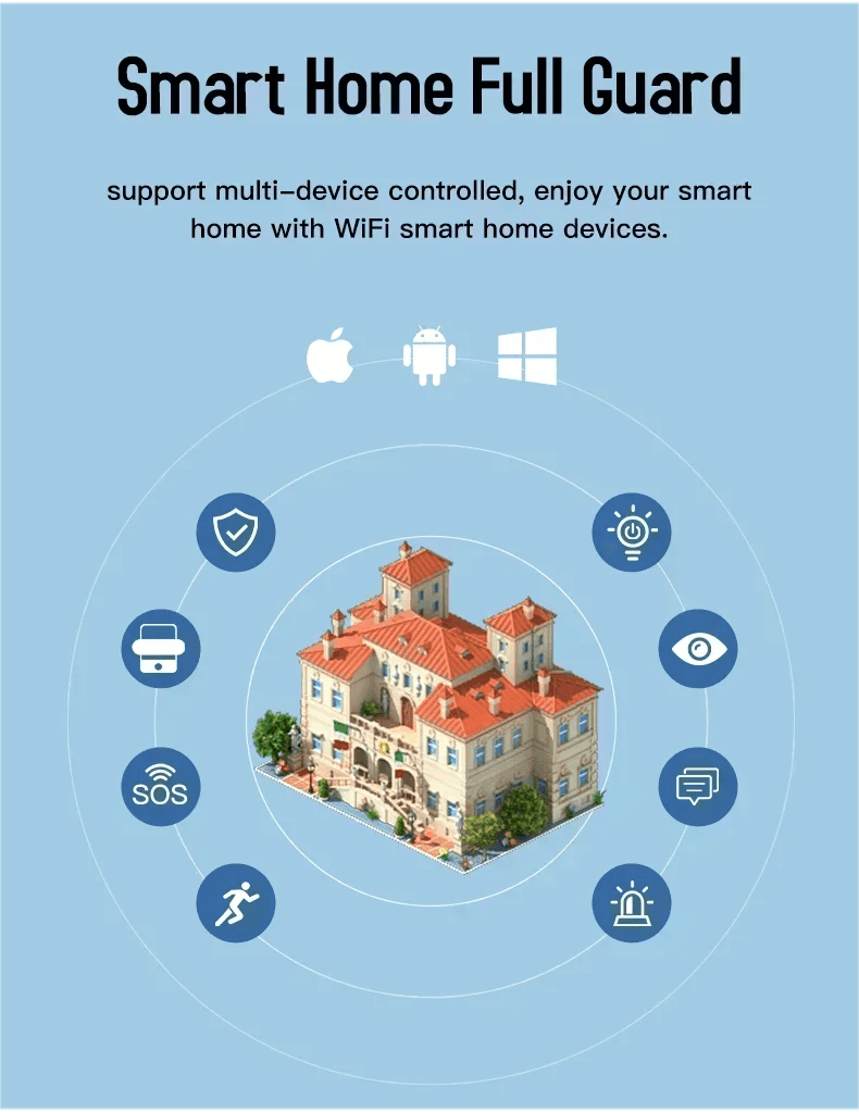 Sensor Door Tuya WiFi Smart - P12 Hub Europe