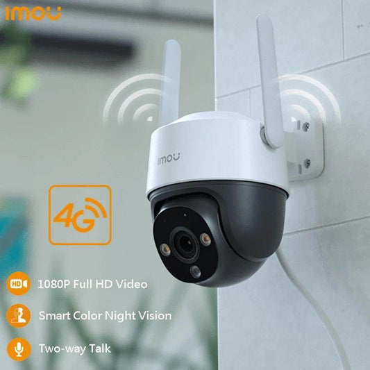 Camera 4G PTZ IMOU 1080P, Color Night, Human Detect - P12 Hub Europe