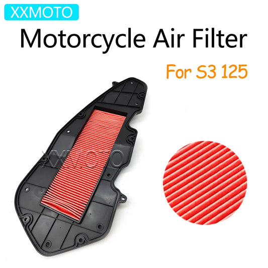 For Daelim S3125 S3 125 High Flow Motorcycle Air Filter Intake Cleaner System Parts Elements Accessories
