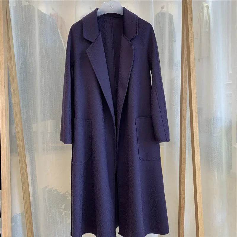 Luxury Cashmere Wool Coat - P12 Hub Europe