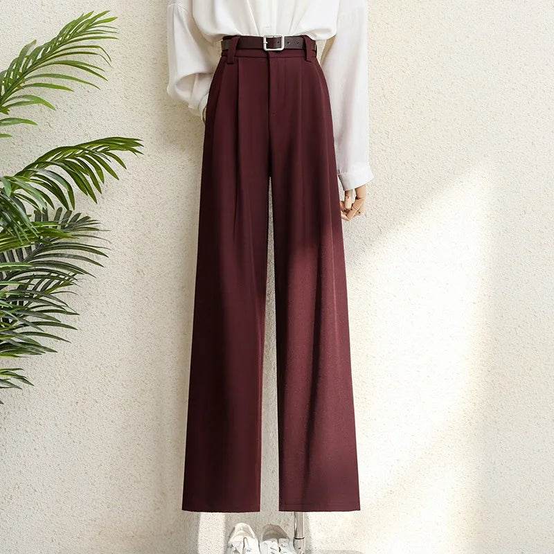 Women's Wide Leg Suit Pants - P12 Hub Europe