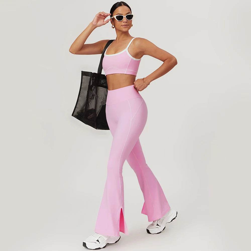 Women's High Waist Flare Set - P12 Hub Europe