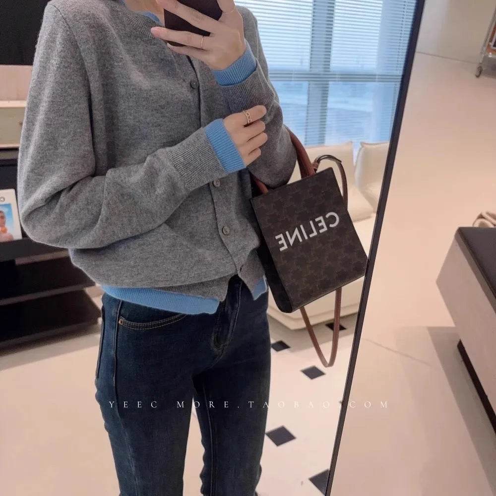 Cashmere Knit Cardigan - P12 Hub Europe