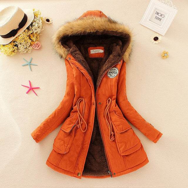 Slim Hooded Padded Parka - P12 Hub Europe