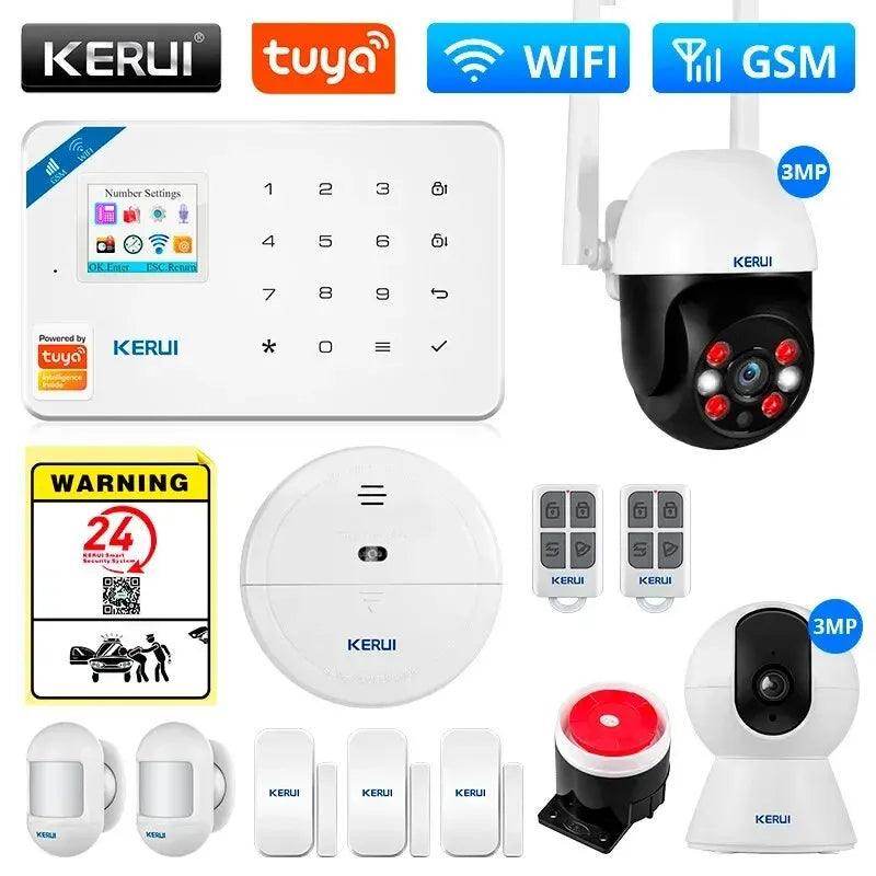 Alarm Smart KERUI Tuya WiFi GSM - P12 Hub Europe