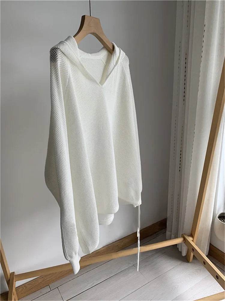 Lazy Style Hollow Out Knit Top - P12 Hub Europe