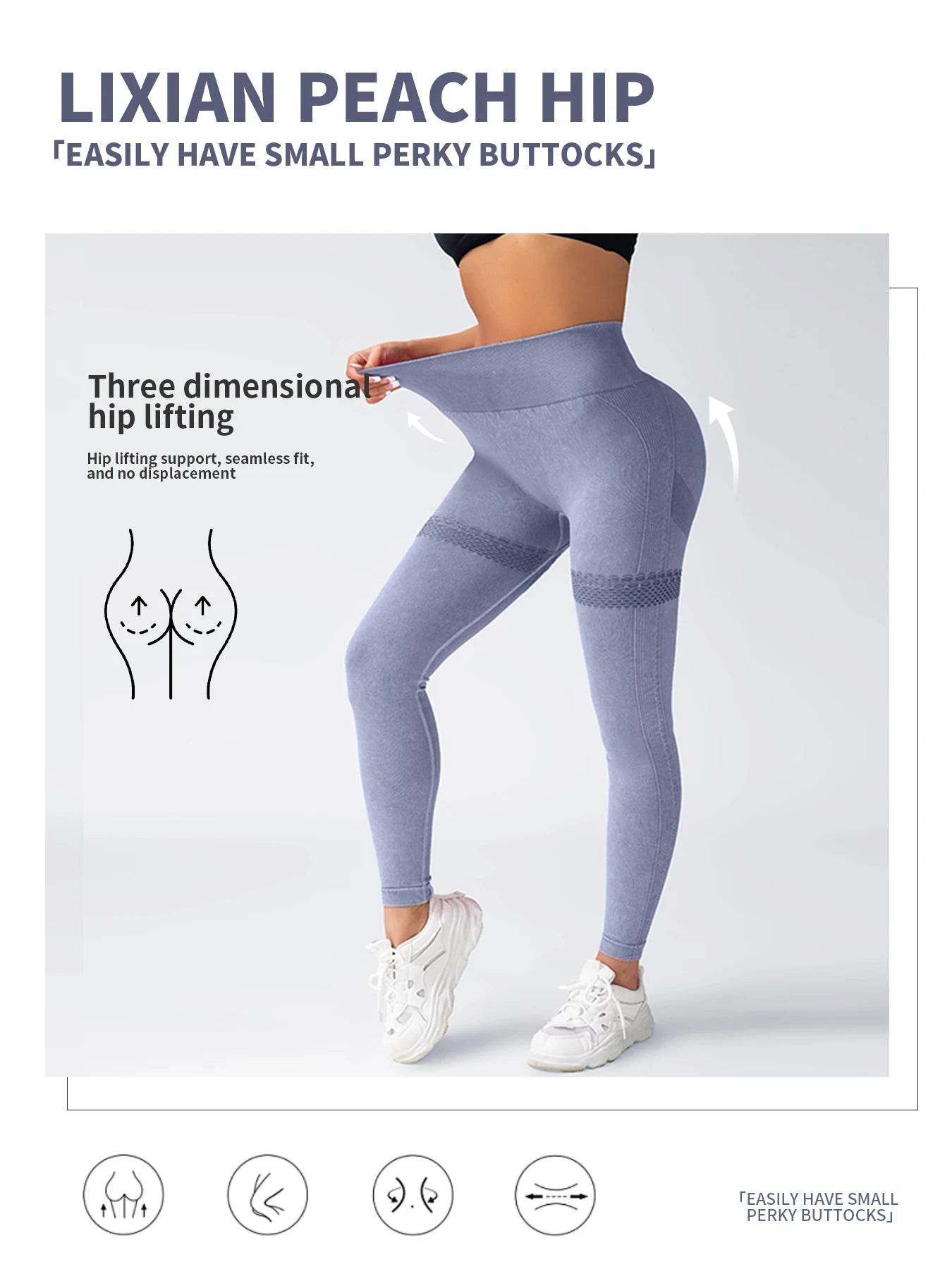 Women's Mesh Butt Lifting Leggings - P12 Hub Europe