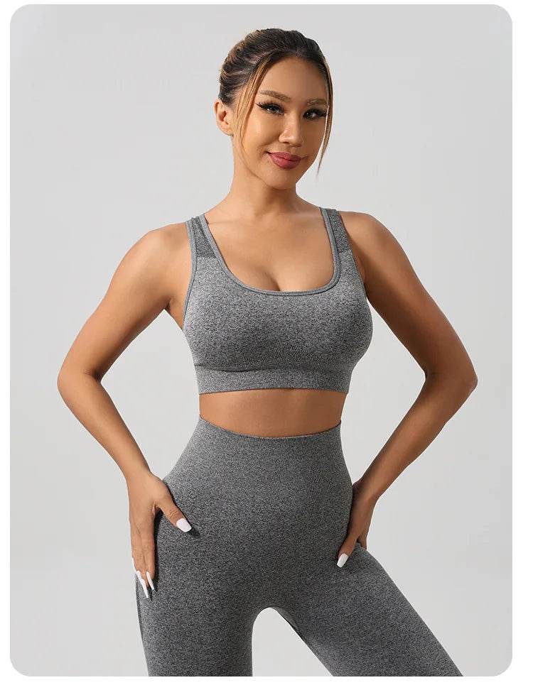 Mileegirl Seamless Gym Yoga Set - P12 Hub Europe