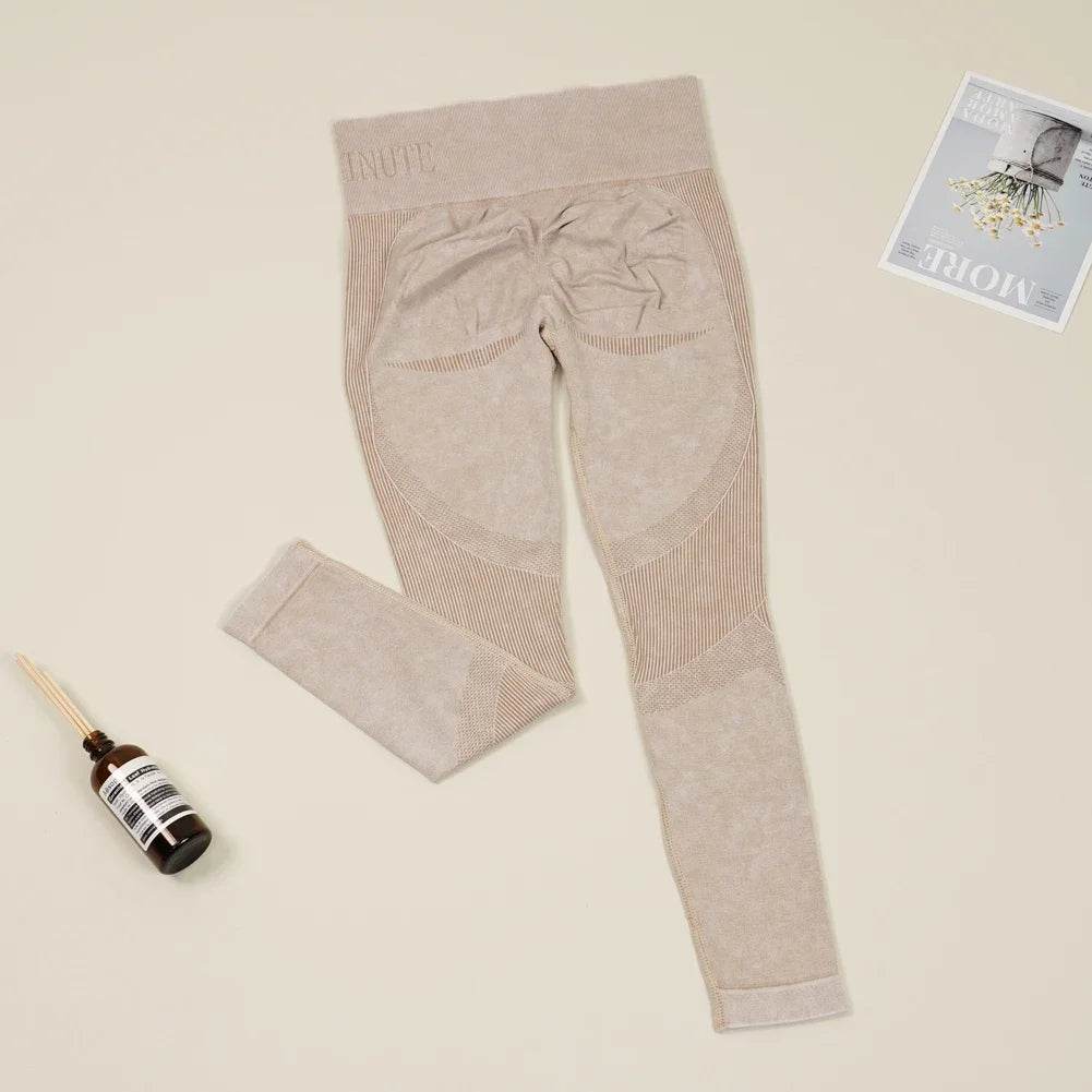 Seamless Scrunch Yoga Leggings - P12 Hub Europe