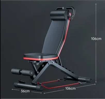 Factory Dumbbell Bench Sit-up Fitness Equipment Home Men's Auxiliary Multi-functional Abs Board Fitness Chair Bird Bench